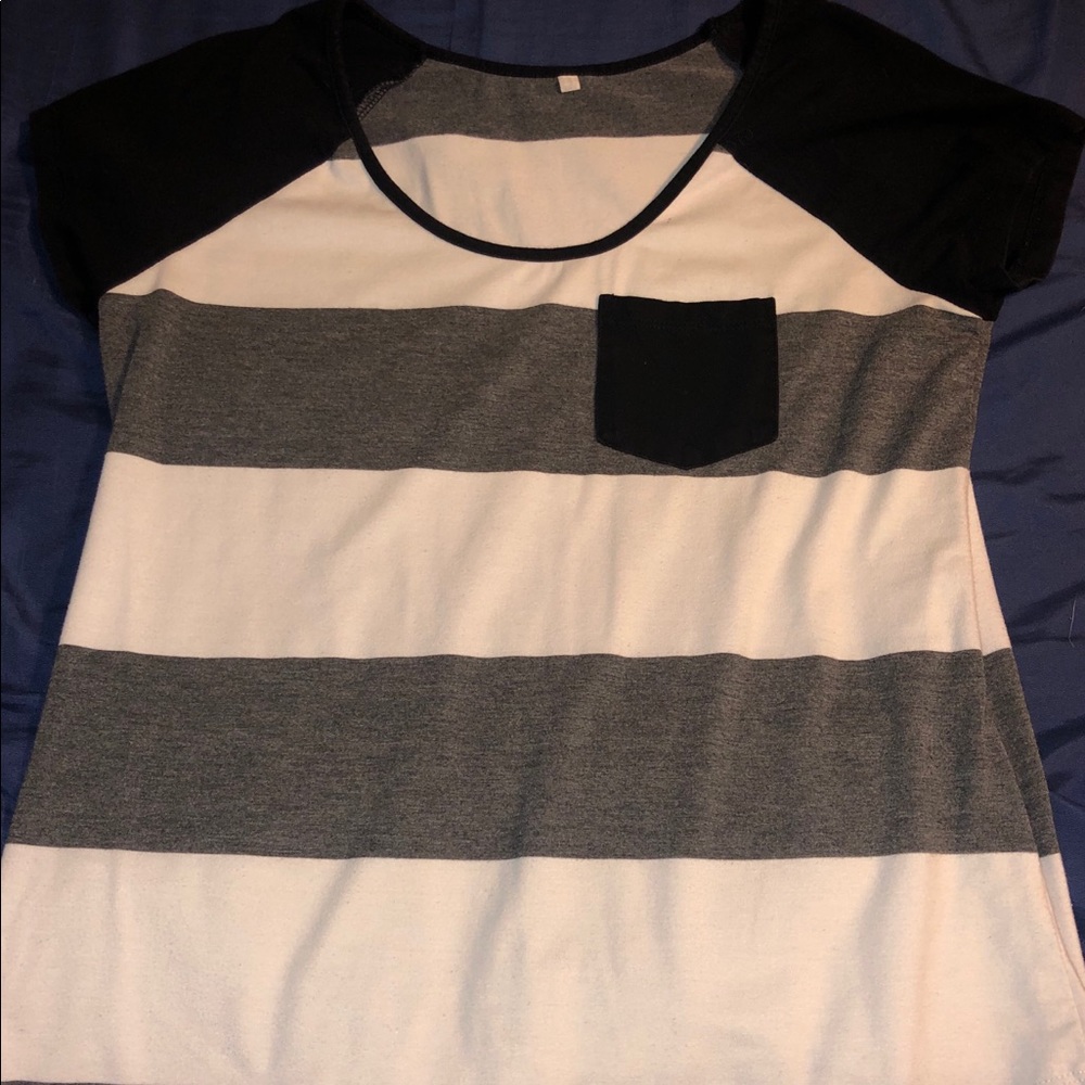 Striped Short Sleeve